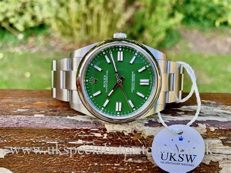 rolex oyster perpetual green 41 price|rolex oyster perpetual 41mm black.